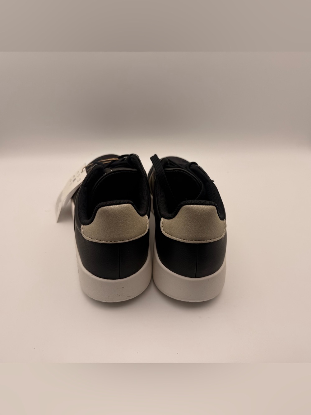 adidas Barreda Black & Gold Casual Sneakers - Picture 4 of 5
